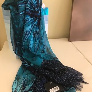 Pineda Covalin silk chiffon wrap.